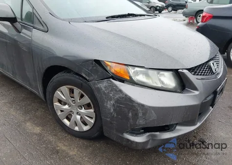 2012 Honda Civic Lx z USA, uszkodzony, nr VIN 2HGFG3B59CH506055